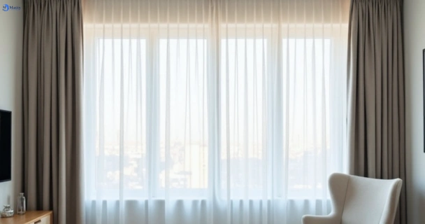 Restored vibrant drapes in manly-west QLD after Matty Curtain Cleaning